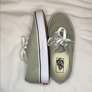 Sage Green Vans Authentic’s
